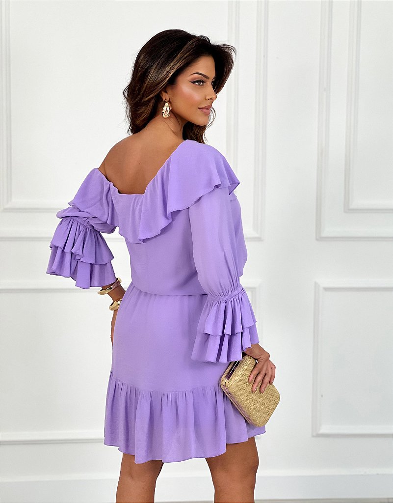 VESTIDO CURTO VISCOSE