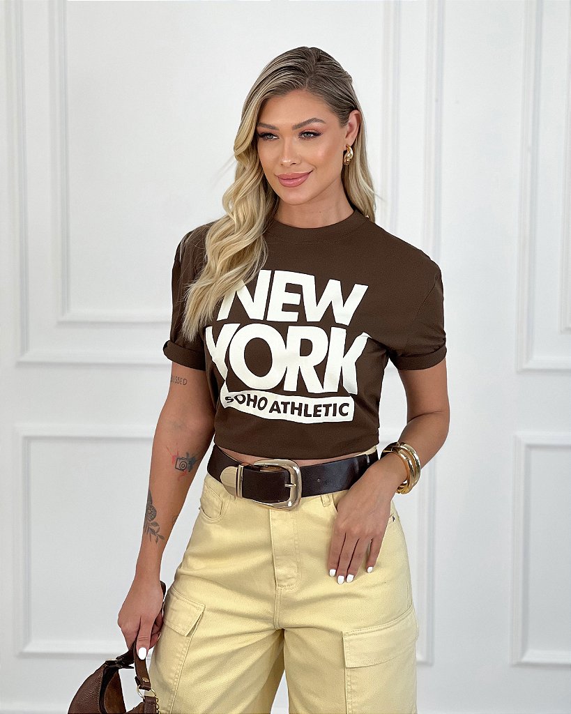 BLUSA T-SHIRT NEW YORK